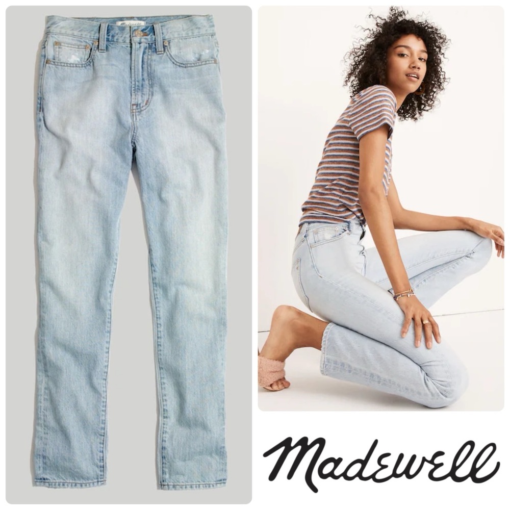 Madewell The Perfect Vintage Slim Fit Jean in Fitzgerald Wash (Light Wash Denim)